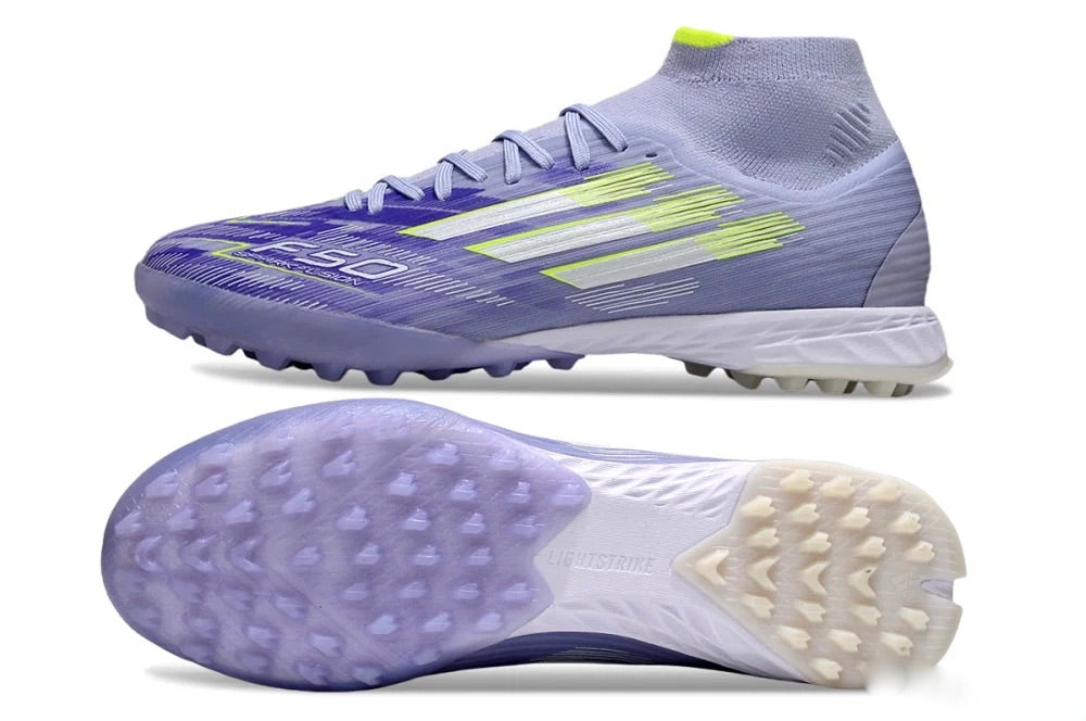 Torretin Bota Pro Artificial Turf Soccer Shoes Morado Verde