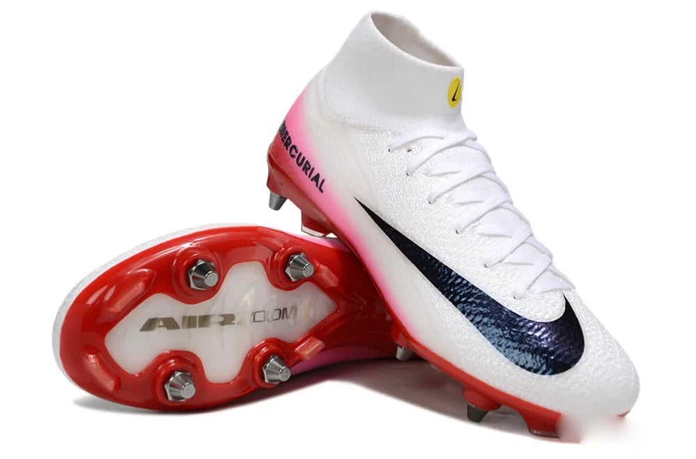 Guayos Mercurial SG Superfly 16 SG Blanco Rojo
