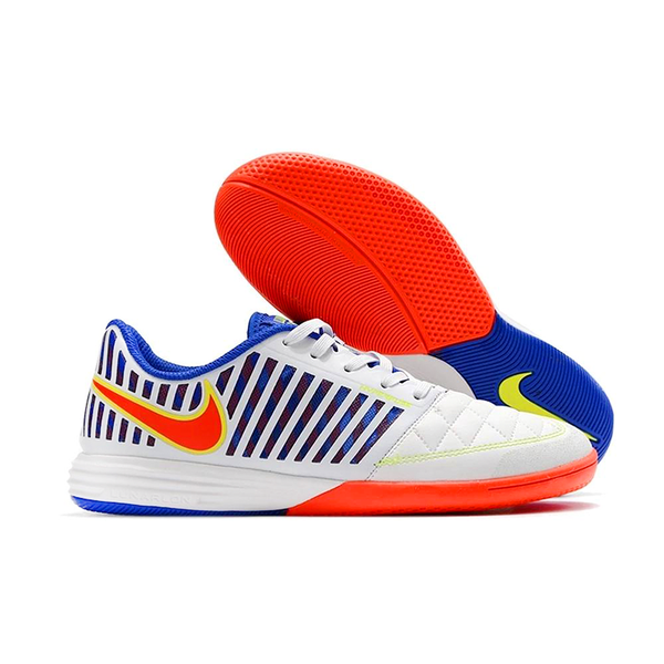 Futsal Jr Lunar Gato II Blanco Rojo Azul