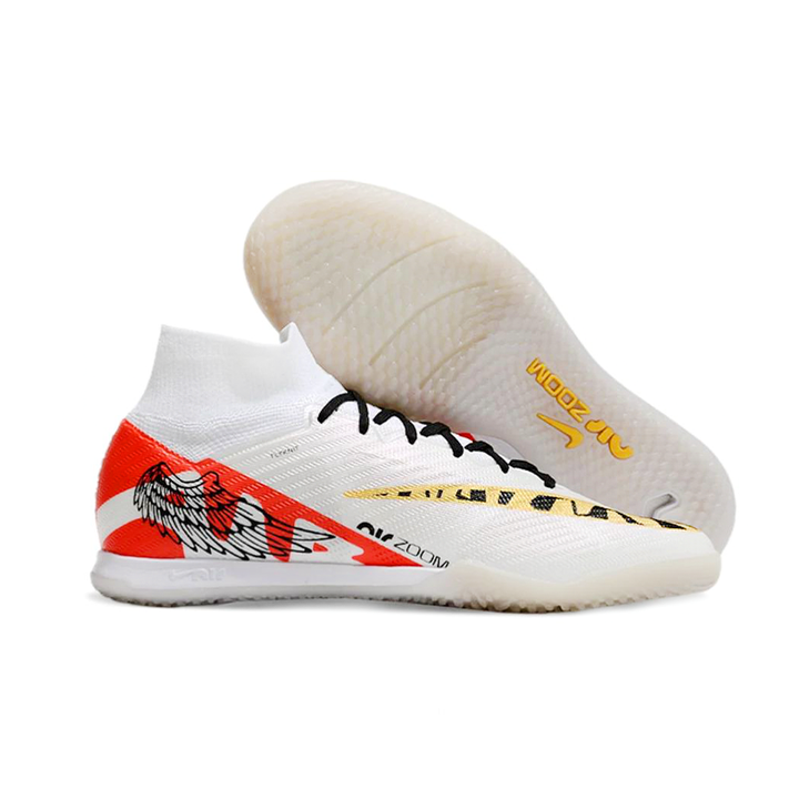 Futsal Mercurial Superfly Blanco Rojo Alas