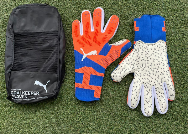 GUANTES FUTURE NARANJA AZUL