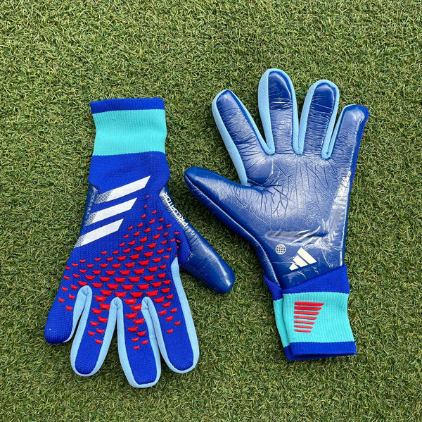 GUANTES PREDATOR 30 PRO AZUL ROJO