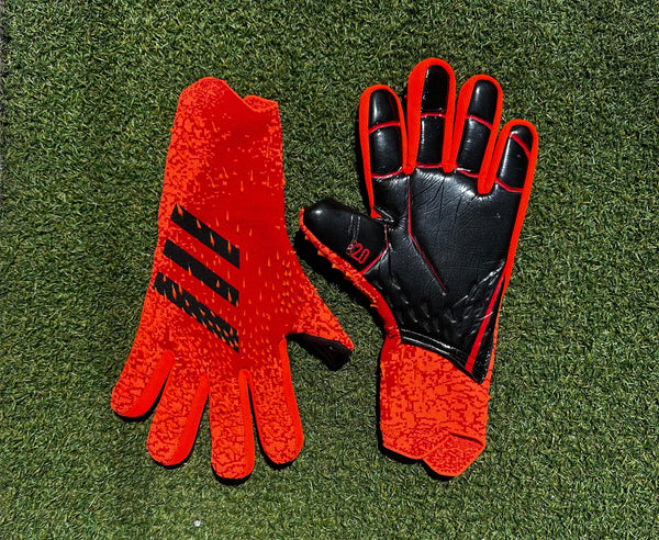 GUANTES PREDATOR DEMONSKIN ROJOS NEGRO