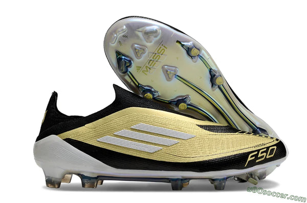 GUAYOS F50 ELITE MESSI DORADO