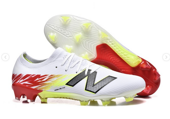 Guayos New Balance Furon Elite FG V8 Blanco Rojo
