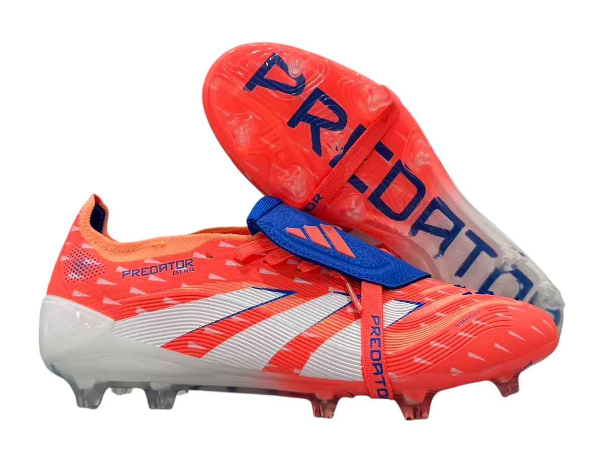 Guayos Predator Predator Powerspine Lengüeta Gris Rojo Rojo
