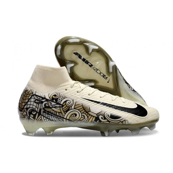 Guayos Mercurial Superfly 16 Beige Graffiti Edition