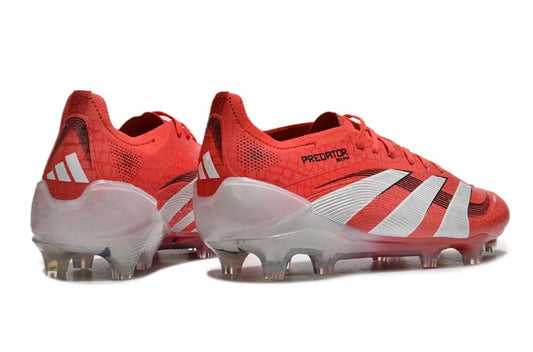 Guayos Predator Rojo Blanco Niño