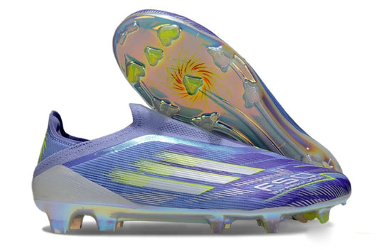 Guayos F50 Laceless FG Violeta/Verde