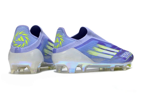 Guayos F50 Laceless FG Violeta/Verde