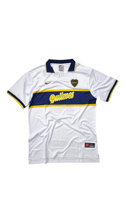 Camiseta Boca Juniors 1997-1998  Retro Blanca
