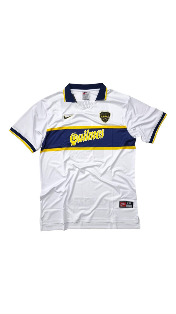 Camiseta Boca Juniors 1997-1998  Retro Blanca