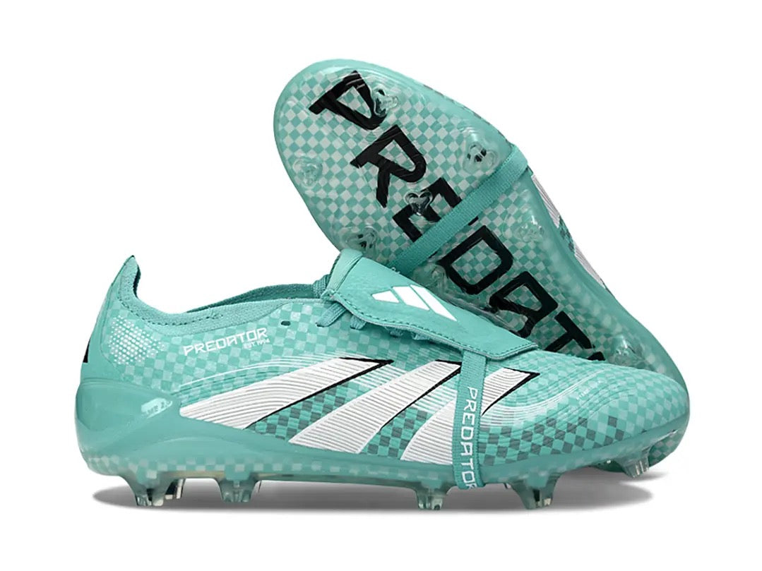 Guayos Predator Lengueta Menta / Blanco Niño