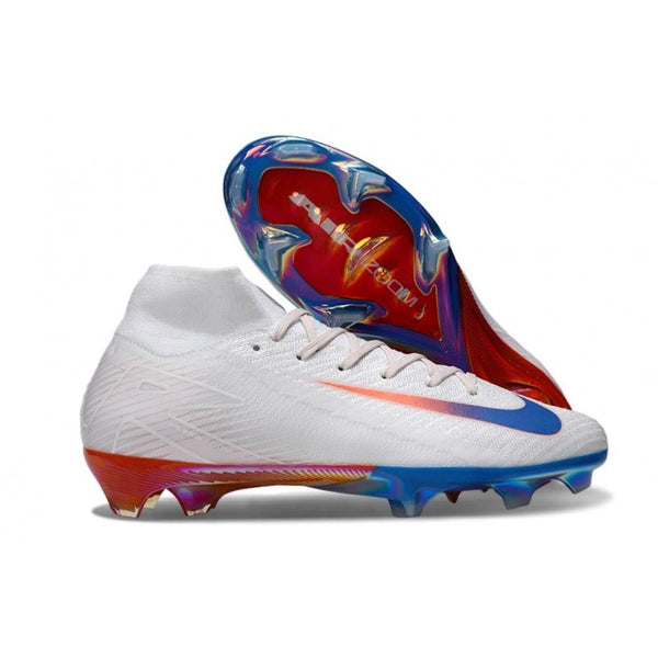 Guayos Mercurial Superfly 16 Blanco Rojo/Azul