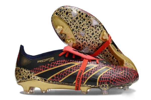 Guayos Predator Rojo Negro/Dorado Safari