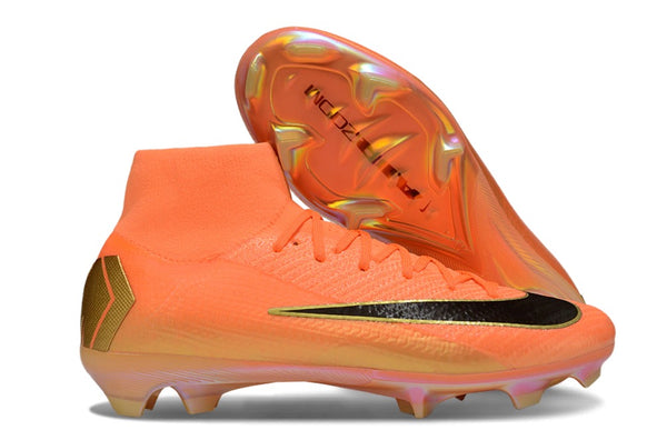 Guayos Mercurial Superfly Deja Vu Naranja Niño