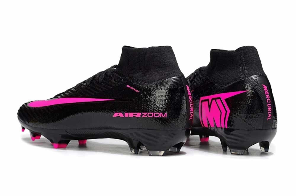 Guayos Mercurial Superfly Elite FG Negro Rosado