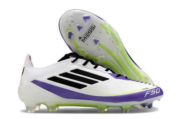 Guayos F50 Elite Blanco Messi Niño