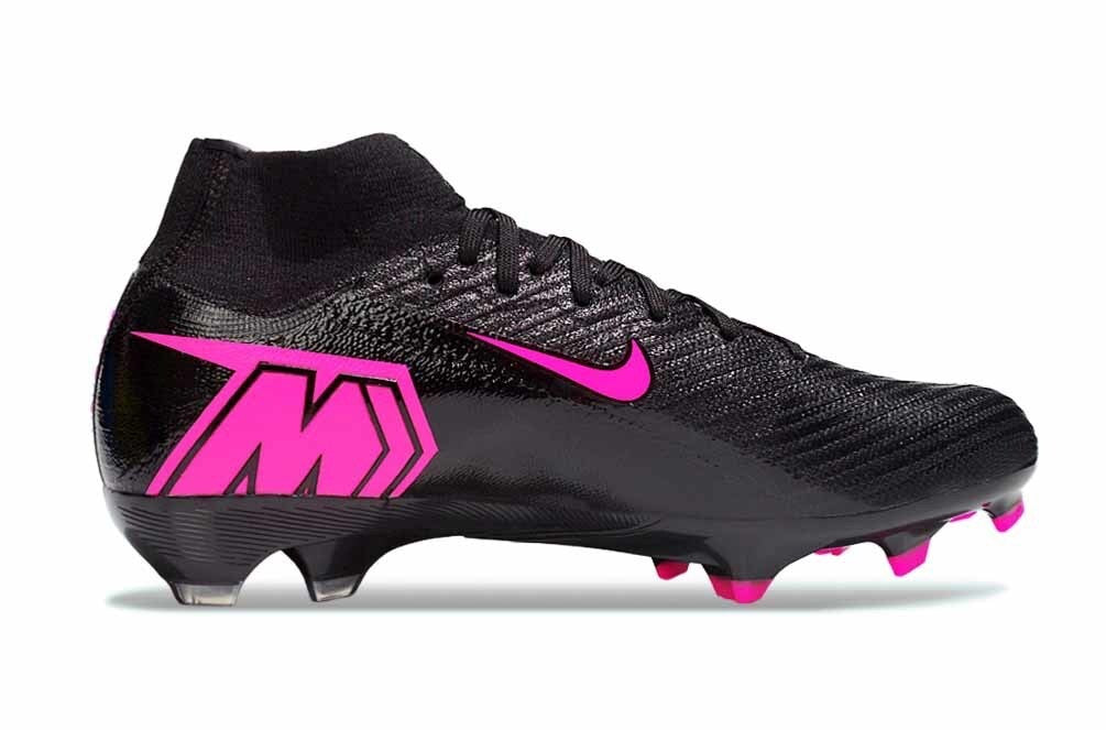 Guayos Mercurial Superfly Elite FG Negro Rosado