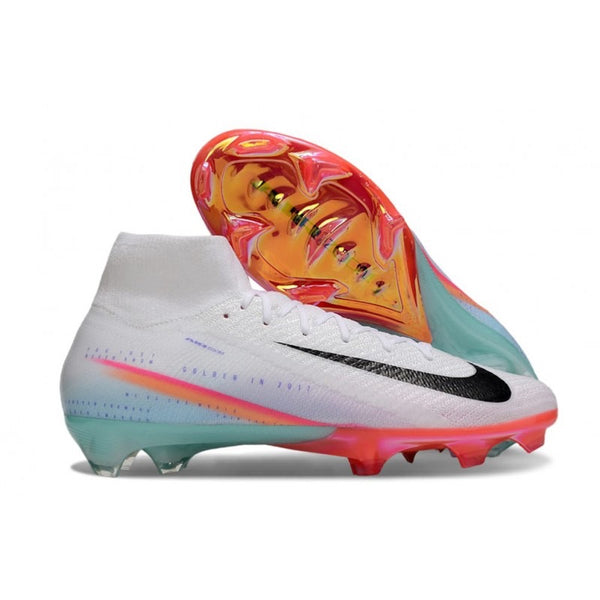 Guayos Mercurial Superfly 16 Blanco Tornasol Niño