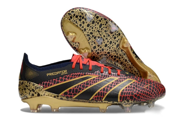 Guayos Predator Rojo Negro/Dorado Safari