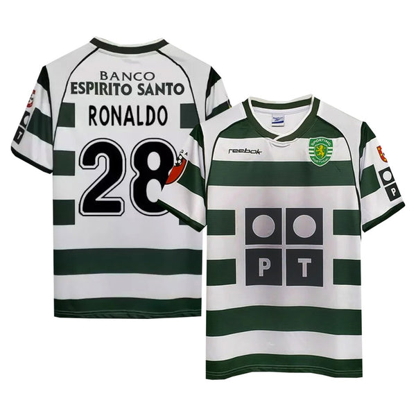 Camiseta Retro Local Sporting de Lisboa 2001 - 2003