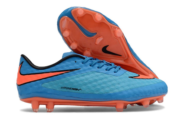 Guayos Hypervenom 1 Azul Naranja