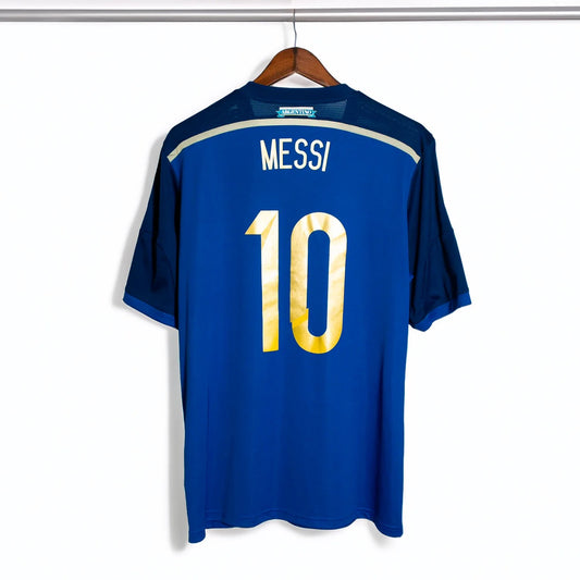 Camiseta Retro Argentina 2014 Azul