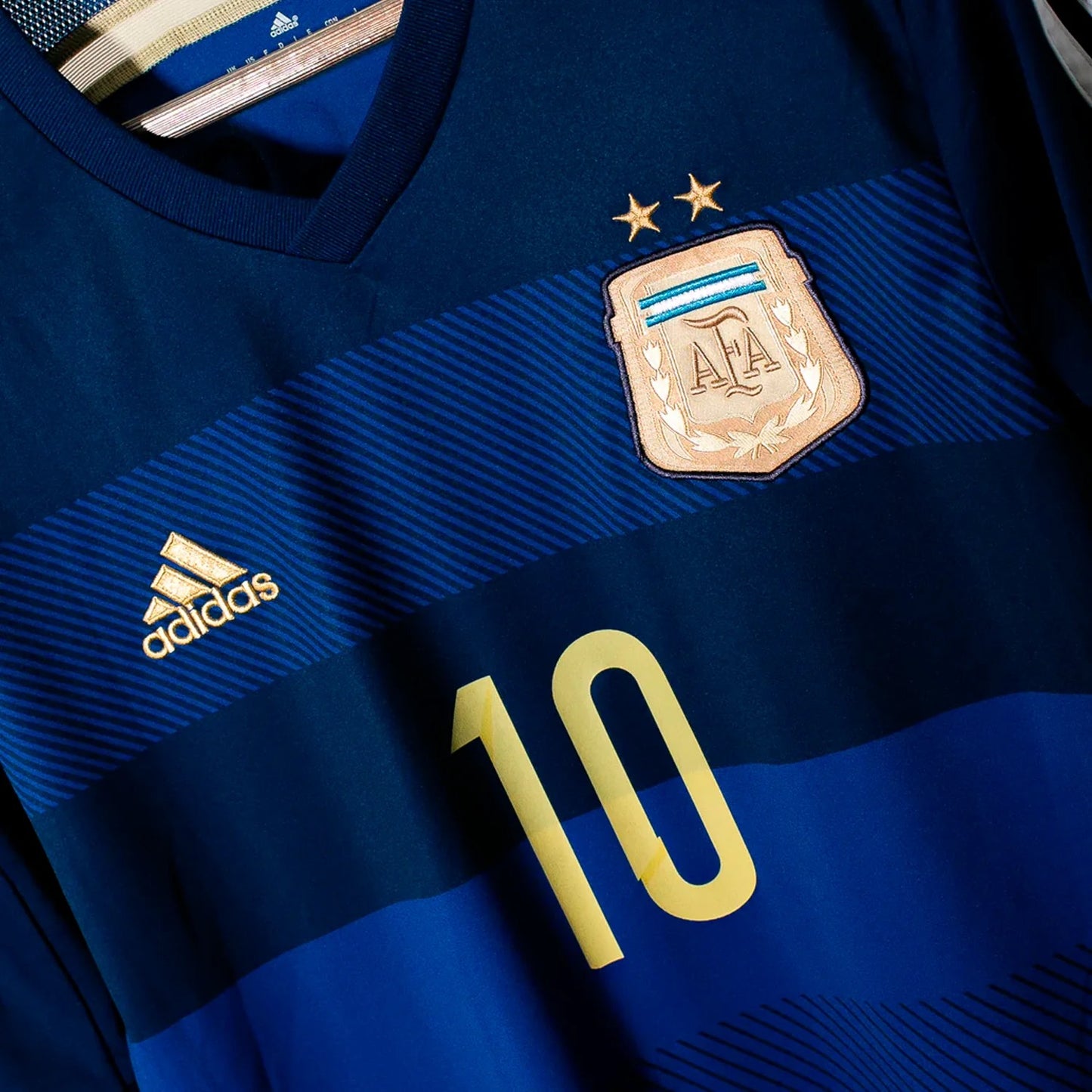 Camiseta Retro Argentina 2014 Azul
