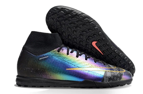 Torretin Mercurial Superfly 10 Elite Turf SE Cosmic Speed Negro Niño