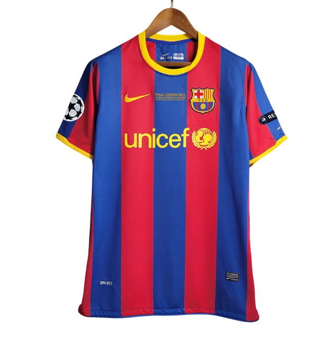 Camiseta Retro Fc Barcelona 2010 - 2011