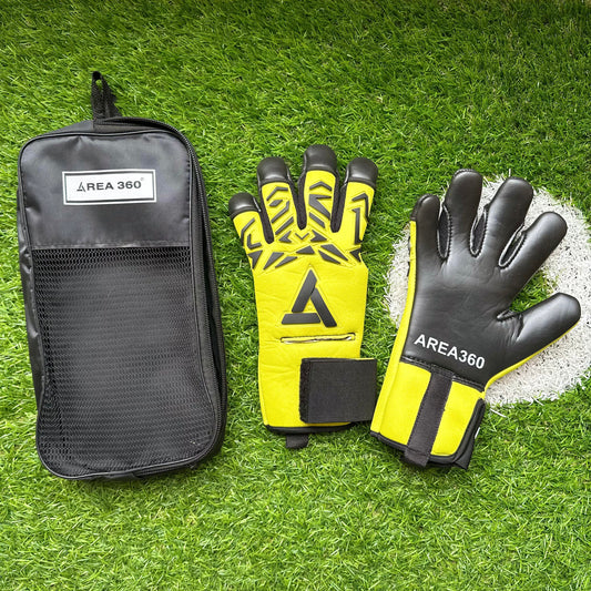 Guantes Pro Area 360 Amarillo Negro Antifracturante
