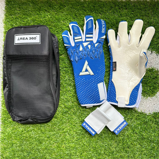 Guantes Pro Area 360 Azul Blanco
